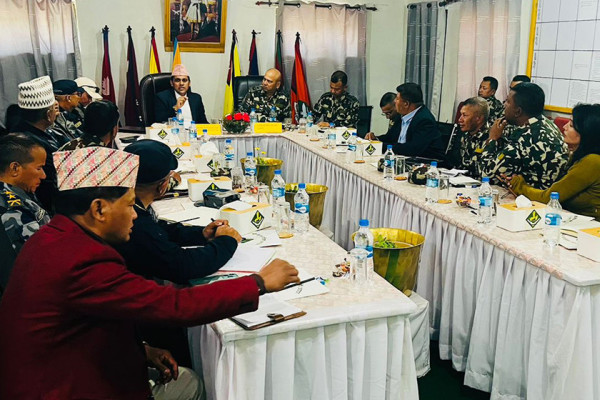 निर्वाचन सुरक्षामा केन्द्रित प्रदेशस्तरीय टोली जुम्ला पुगेर फर्कियो